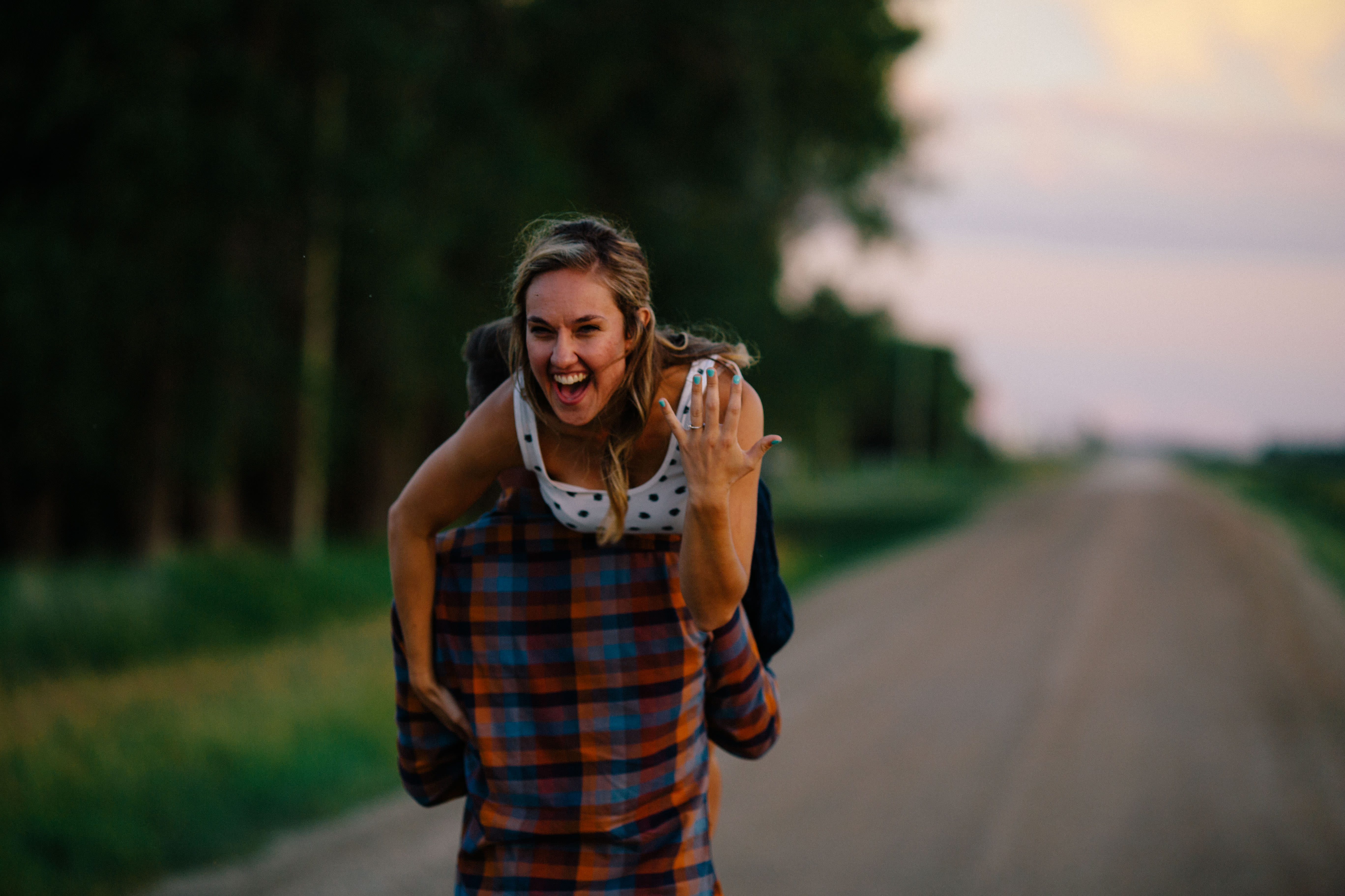 Kara and Brad's engagment